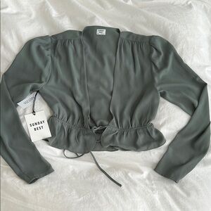NWT Aritzia Sunday Best Blouse